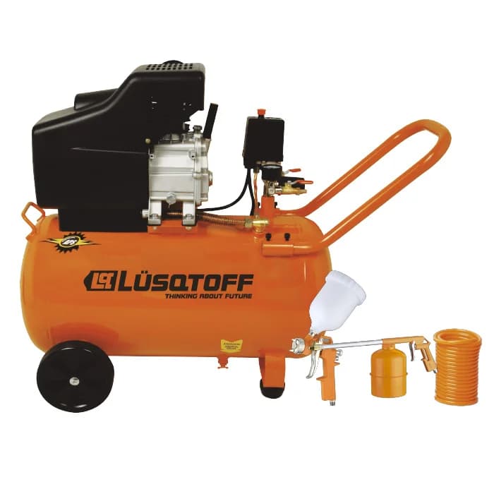 COMPRESOR 50 LTS 220V 2.5HP + KIT AIRE MONOCILINDRICO LUSQTOFF