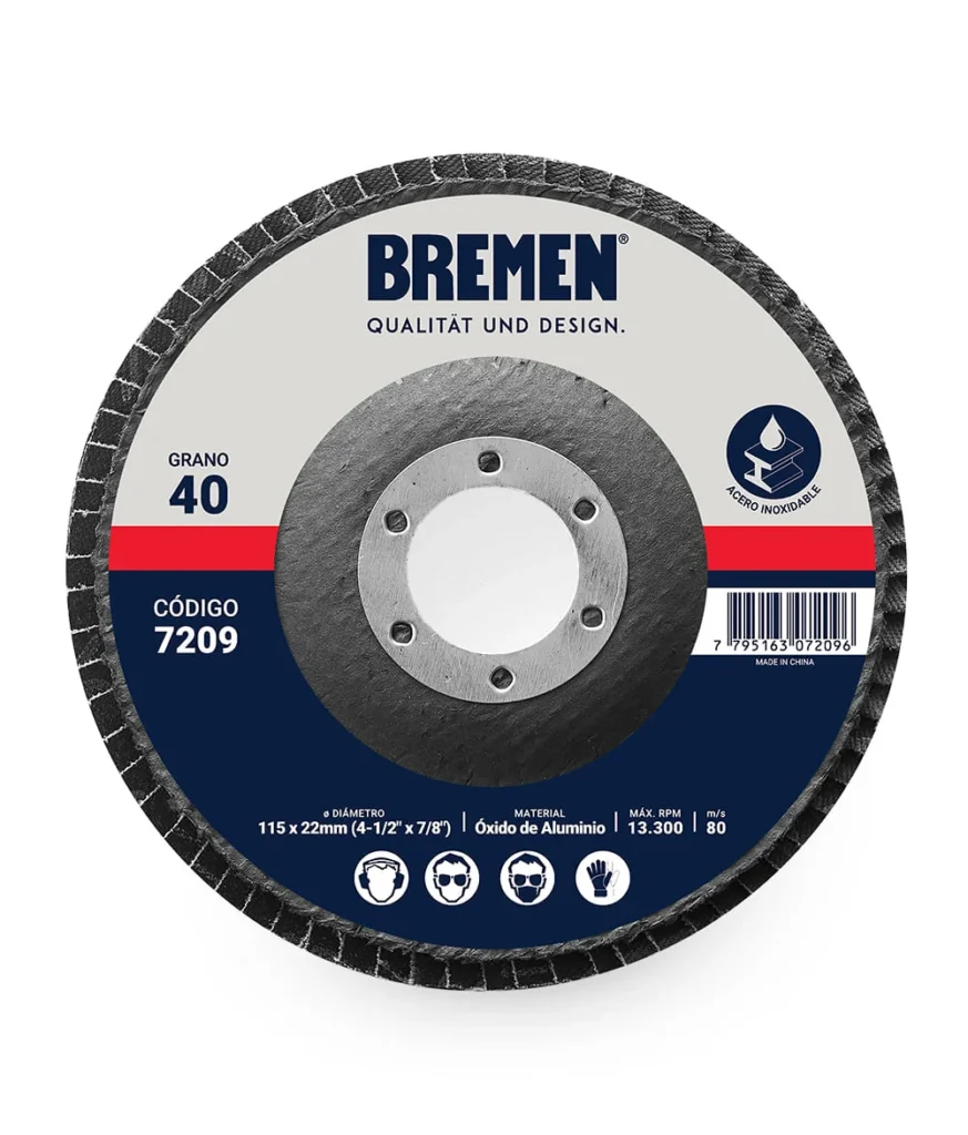 DISCO FLAP BREMEN 115  G40 ALUM