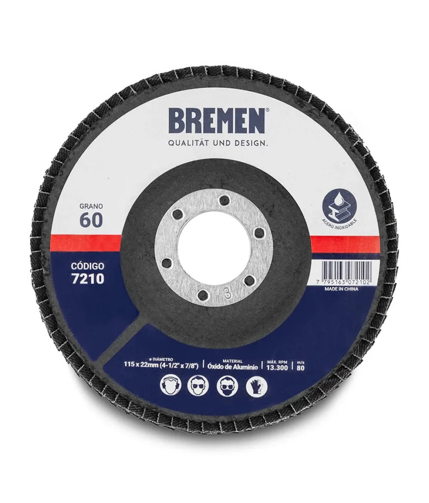DISCO FLAP BREMEN 115  G60 ALUM