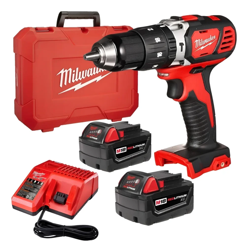 BAT - ATORNILLADOR TAL.MILWAUKEE 18V 13MM CP LI 2607 BOLSO+CARG+BAT N/R