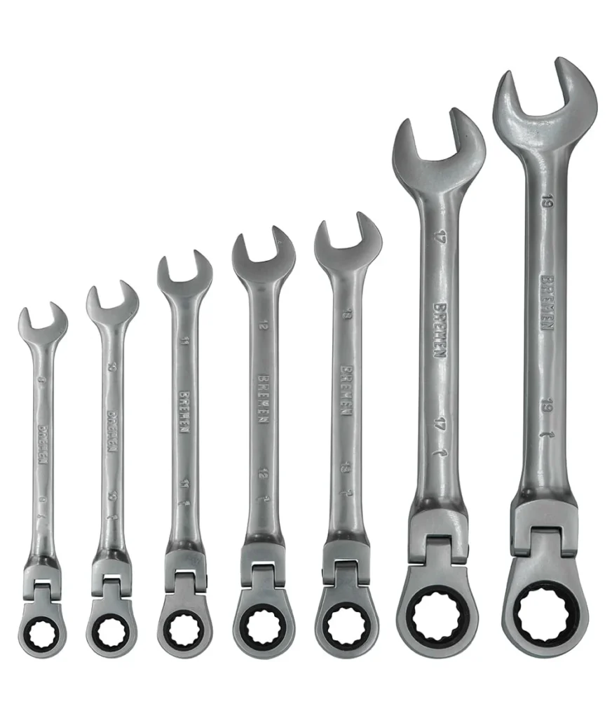 JGO LLAVES COMBINADAS BREMEN 7PZS 8-19MM C/CRIQUE