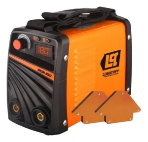 SOLDADORA LUSQTOFF INVERTER MMA IRON-250 + ESCUADRA LQE-6001