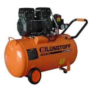 COMPRESOR  50 LTS 220V 2.5HP LUSQTOFF SIN ACEITE SEMI SILEN