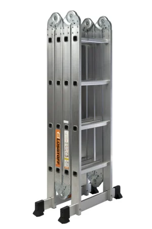 ESCALERA ALUMINIO MULTIFUNCION LUSQTOFF 4X4 4.7MTS LE400