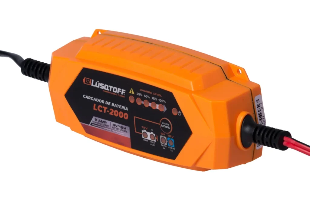 CARGADOR DE BATERIAS LUSQTOFF SMART INVERTER 2A LCT-2000