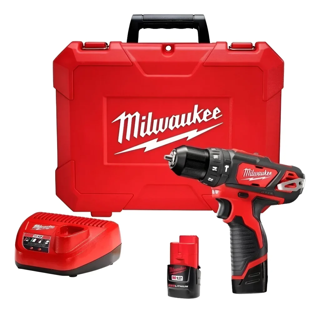 BAT - ATORNILLADOR TAL.MILWAUKEE 12V 10MM C/P LI 2408259 C/CARG 2BAT