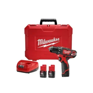 BAT - ATORNILLADOR TAL.MILWAUKEE 12V 10MM LI 2407 EX2410 C/CARG 2BAT