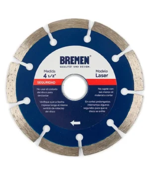 DISCO DIAMANTADO BREMEN LASER 115MM