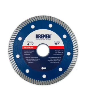 DISCO DIAMANTADO BREMEN TURBO FINO 115MM