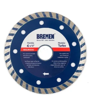 DISCO DIAMANTADO BREMEN TURBO 180MM