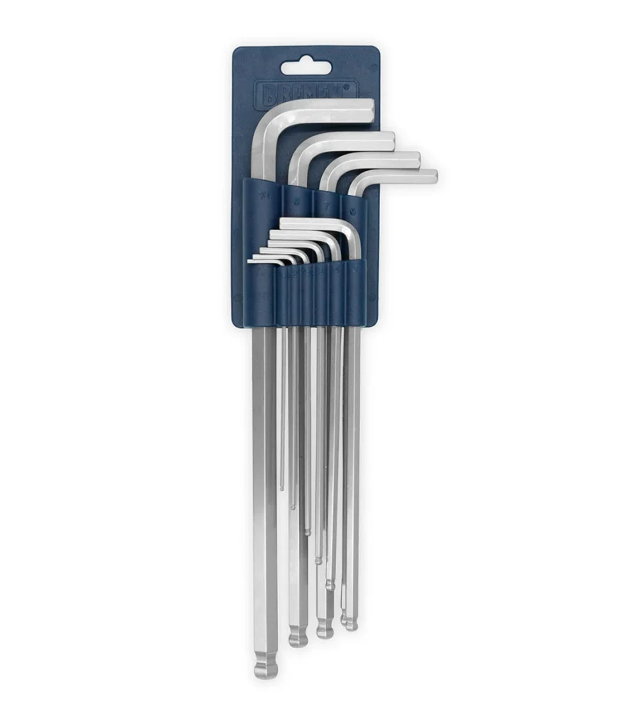 JGO LLAVES ALLEN BREMEN CARDANICAS 10PZS 1.5-10MM