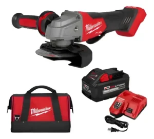 BAT - AMOLADORA 4.1/2 MILWAUKEE FUEL 18V C/BAT CARG Y BOLSO