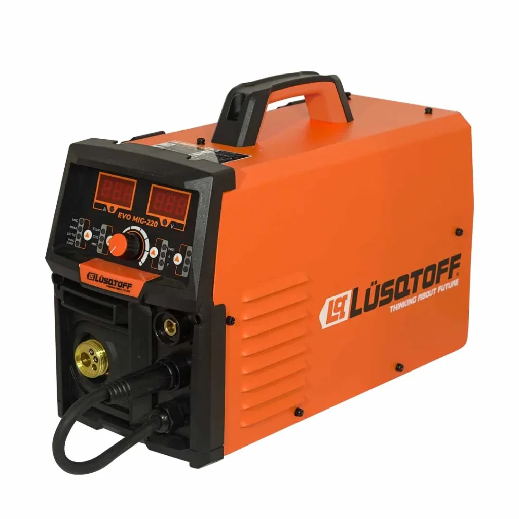 SOLDADORA LUSQTOFF INVERTER MMA-MIG DUAL EVOMIG-220 (1-4MM)