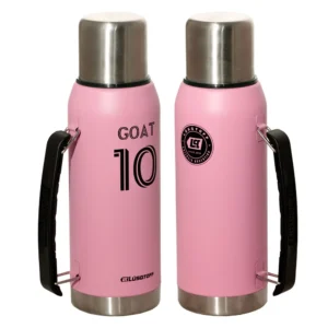 TERMO ACERO LUSQTOFF 1L C/MANIJA ROSA