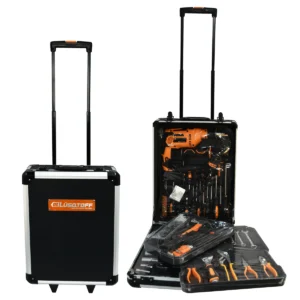 SET HERRAMIENTAS LUSQTOFF 107PZS C/MALETA TALADRO PERC