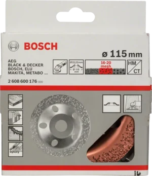 BOSCH PLANO MEDIO VASO AMOLADORA 4.1/2