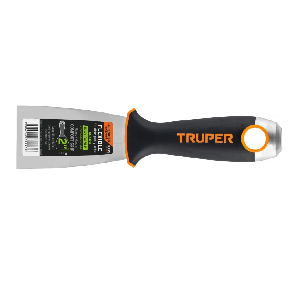 ESPATULA C/PLASTICO TRUPER 50MM FLEXIBLE