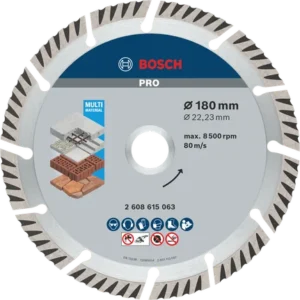 DISCO DIAMANTADO BOSCH MULTI MATERIAL 180