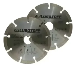 DISCO DIAMANTADO LUSQTOFF 125X22.2X2.4MM  P/ACANALADORA