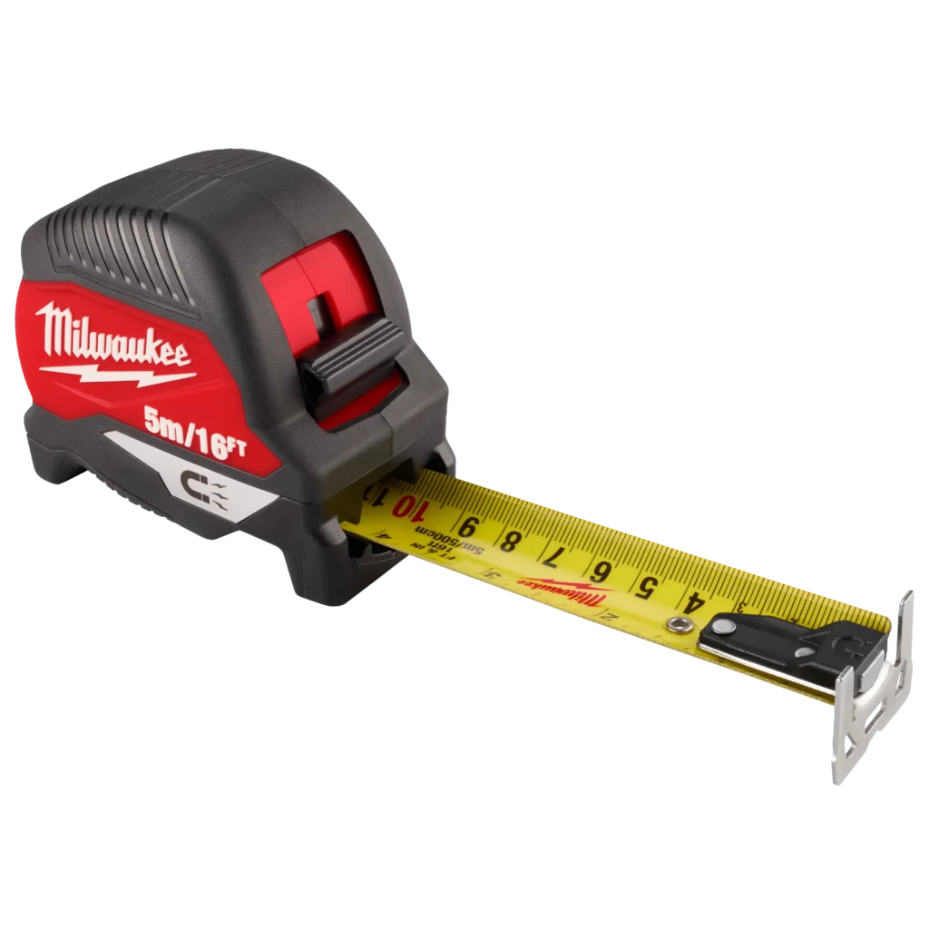 CINTA METRICA   5MTS 30MM MILWAUKEE MAGNETICA DOBLE LECTURA