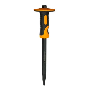 CINCEL HEXAGONAL PUNTA 300MM MANGO CON TOPE ERGO LUSQTOFF