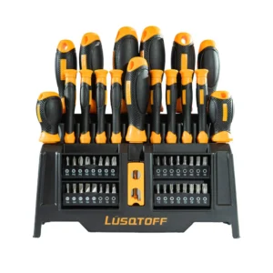 JGO DESTORNILLADORES LUSQTOFF SET 50PZS