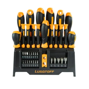 JGO DESTORNILLADORES LUSQTOFF SET 39PZS