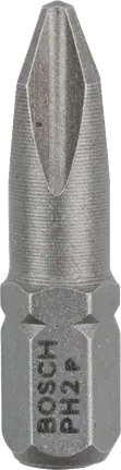 PUNTA P/ATORNILLADOR BOSCH PHI N? 2 X 25 (100) X UNIDAD