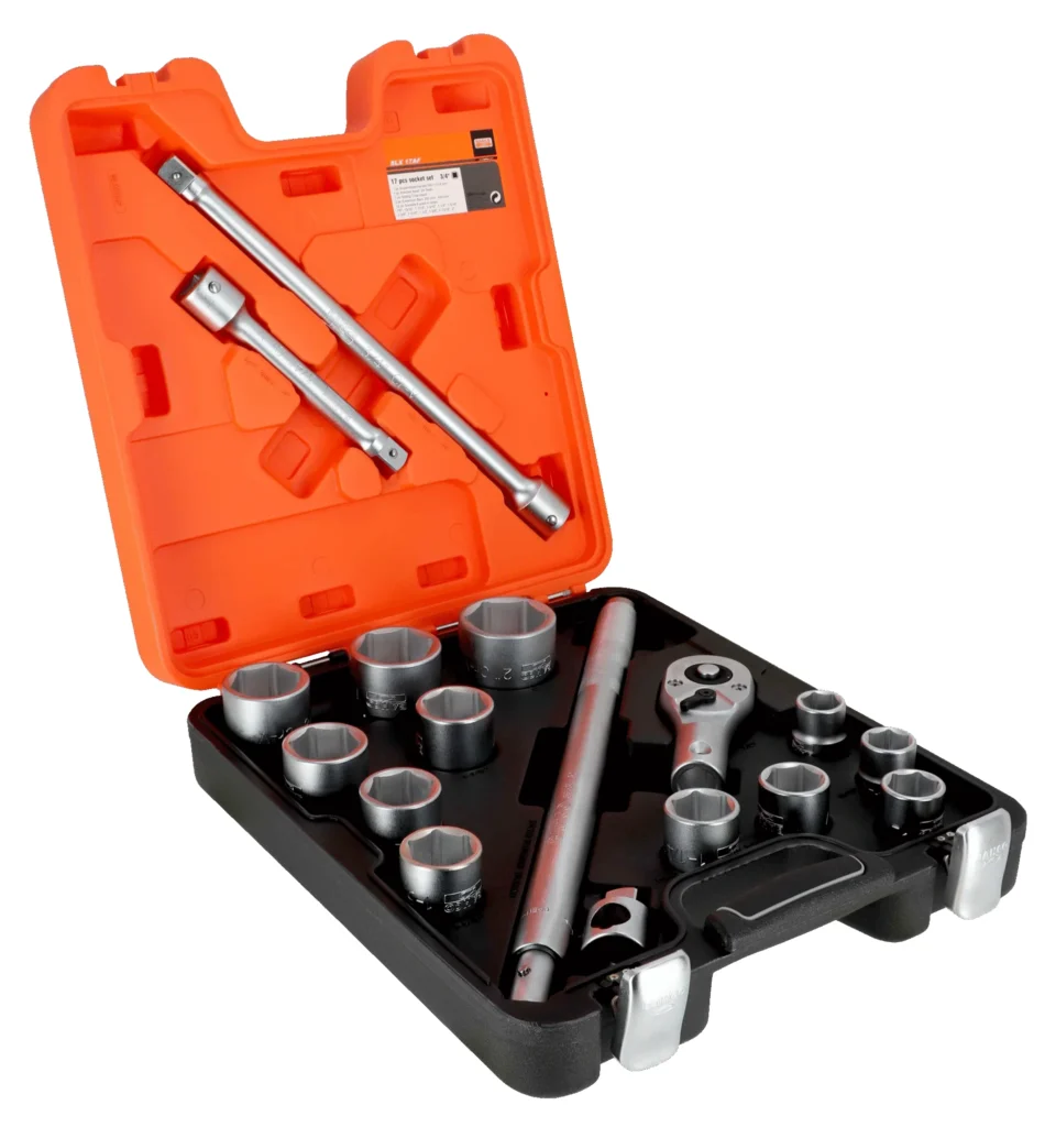 BAHCO CAJA HERRAMIENTAS SLX17AF + NAVAJA
