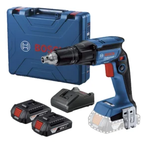 BAT - ATORNILLADOR DURLOCK BOSCH 18V 1/4 GTB 185-LI  C/CARG 2 BAT SIN CARBONES