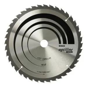 HOJA SIERRA CIRCULAR BOSCH 12 X 40 COMUN