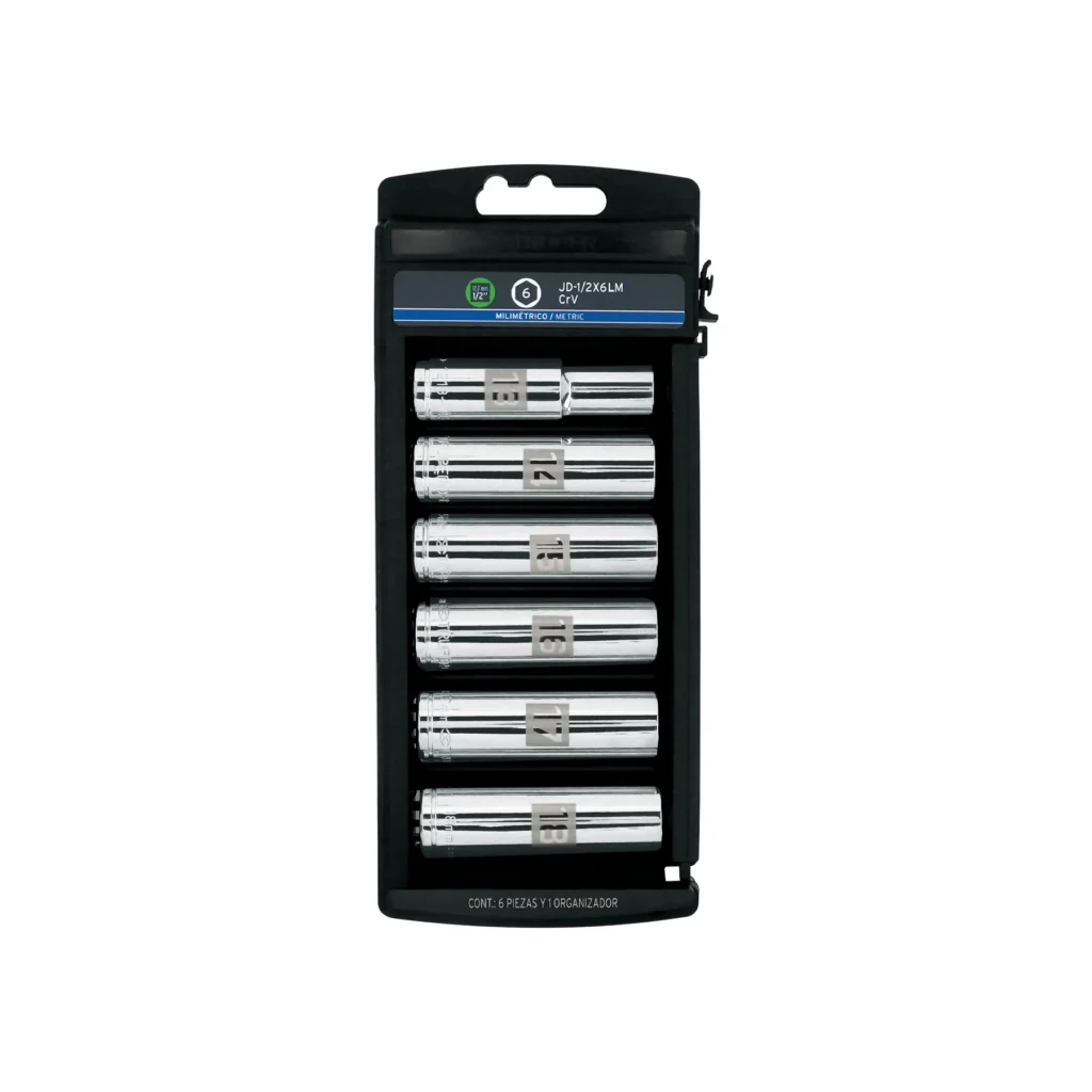 JGO TUBOS TRUPER  6 PZAS LARGOS 1/2 JD-1-2X6LM
