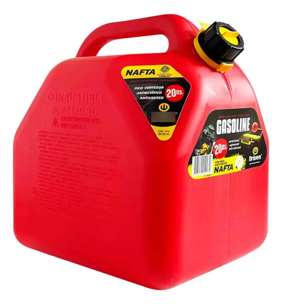 BIDON P/COMBUSTIBLE 20LT DRIVEN